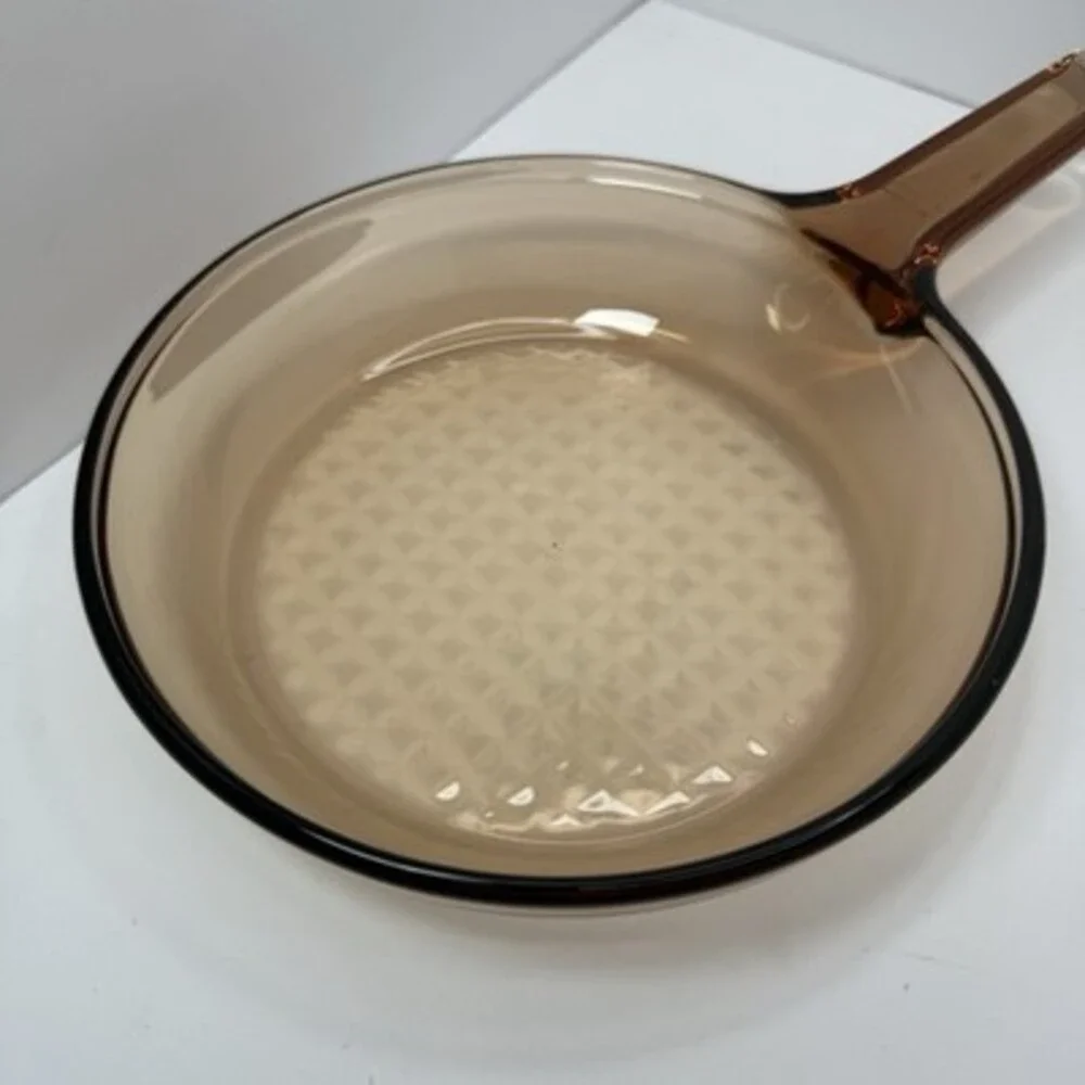 VINTAGE PYREX Corning Ware Vision Amber 7